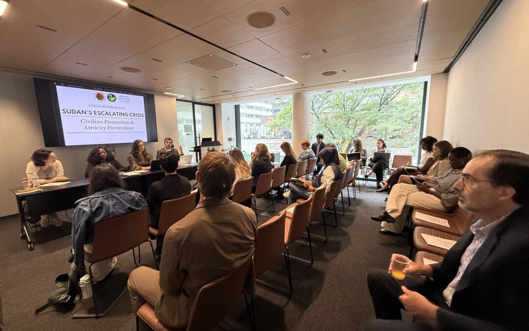 Sudan Cannot Wait: What It Will Take to Protect Civilians and Prevent Atrocities. Key Takeaways from DWAG’s UNGA 81 Side Event